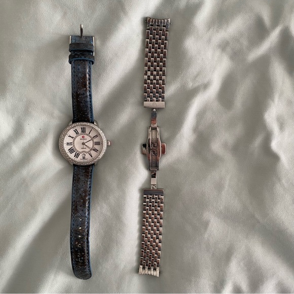 Michele Serein diamond watch - Picture 4 of 8